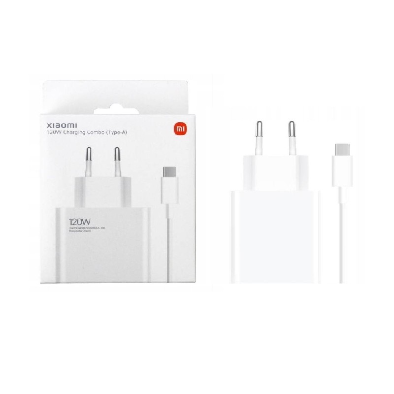 Oryginalna Ładowarka Xiaomi COMBO 120W + KABEL USB