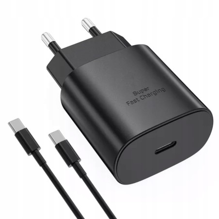 Kostka adapter USB C dla SAMSUNG 25W SUPER FAST