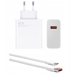 XIAOMI ORYGINALNA SZYBKA ŁADOWARKA 67W KABEL USB-C