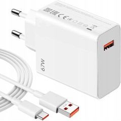 XIAOMI ORYGINALNA SZYBKA ŁADOWARKA 67W KABEL USB-C