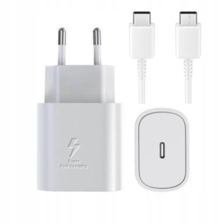 Szybka Ładowarka Sieciowa 25W USB C Dla SAMSUNG