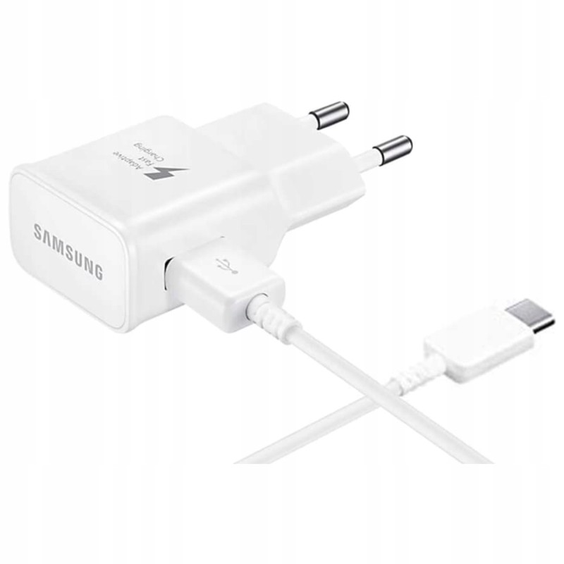 ORYGINALNA ŁADOWARKA SAMSUNG 15W KABEL USB-C BIAŁA