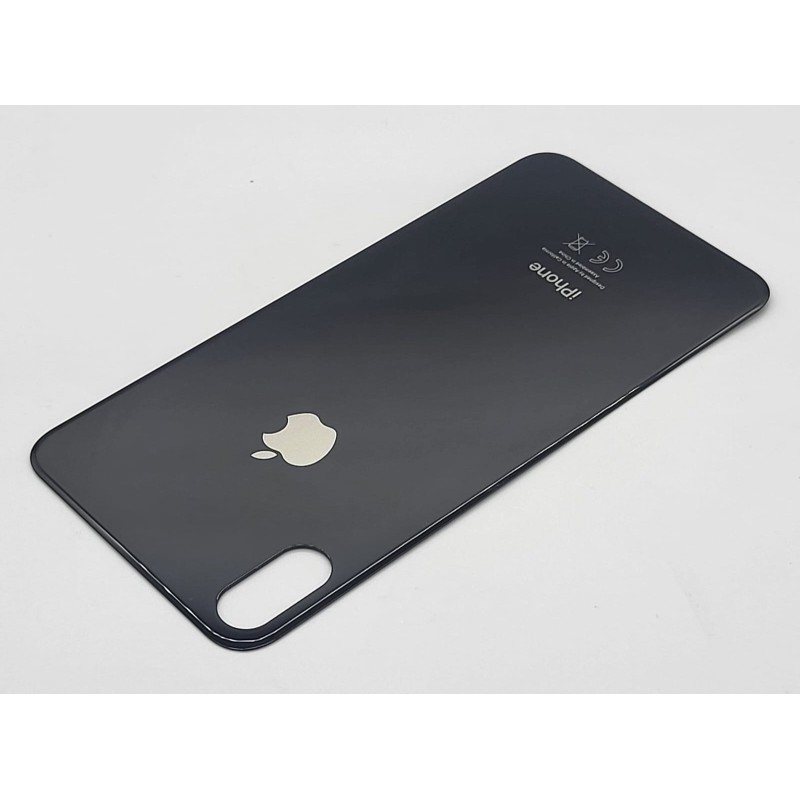 Klapka tylna obudowa do iPHONE XS MAX czarna grey