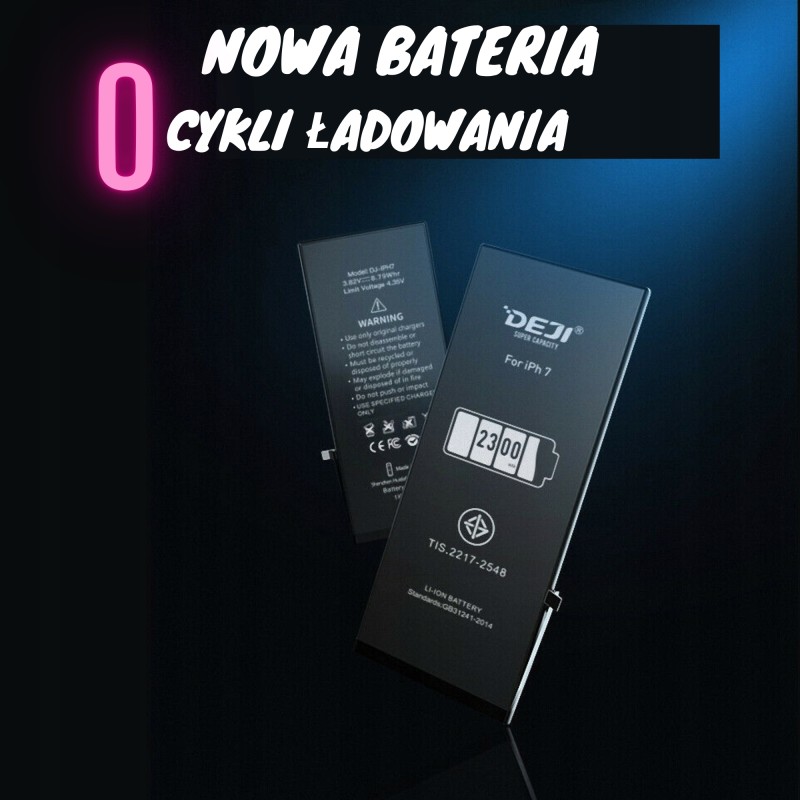 BATERIA POWIĘKSZONA DEJI APPLE IPHONE 7 2300 mAh