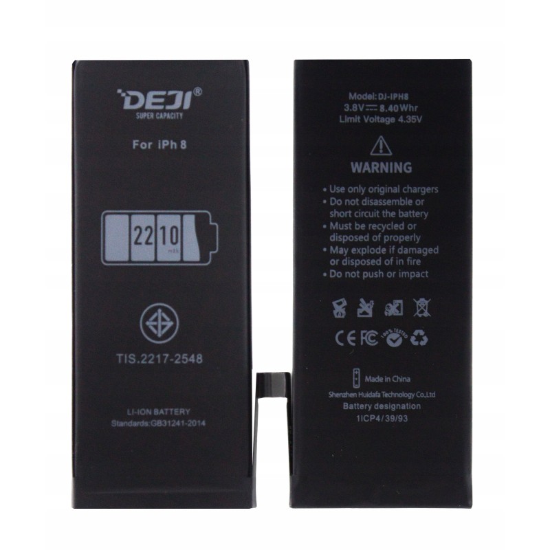 BATERIA DEJI POWIĘKSZONA APPLE IPHONE 8 2210 mAh