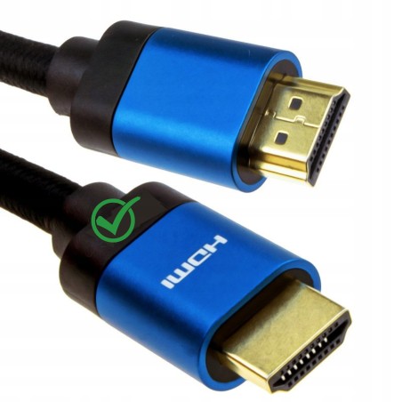 Kabel 4k HDMI 2.0 High Speed 3D UHD 1m 18 Gbps