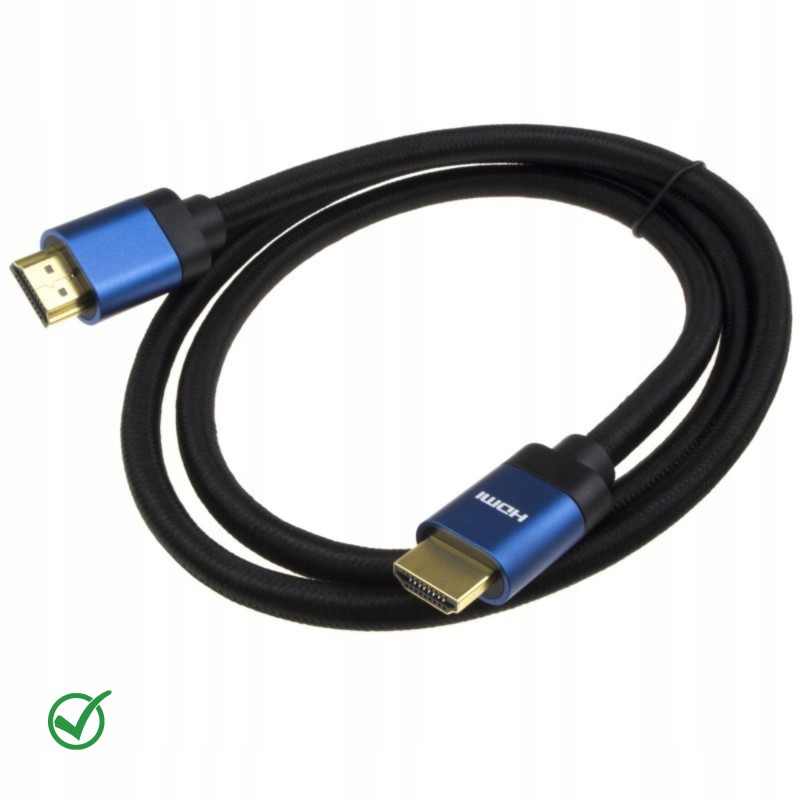 Kabel 4k HDMI 2.0 High Speed 3D UHD 1m 18 Gbps