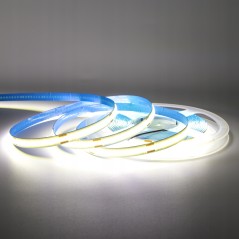 Taśma LED COB 24V 320 diód 10m Rolka NEON BARWA Ciepła 3000K 800lm MOCNA