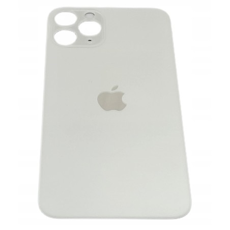 Klapka tylna obudowa do apple iPHONE 11 PRO MAX srebrna / biała