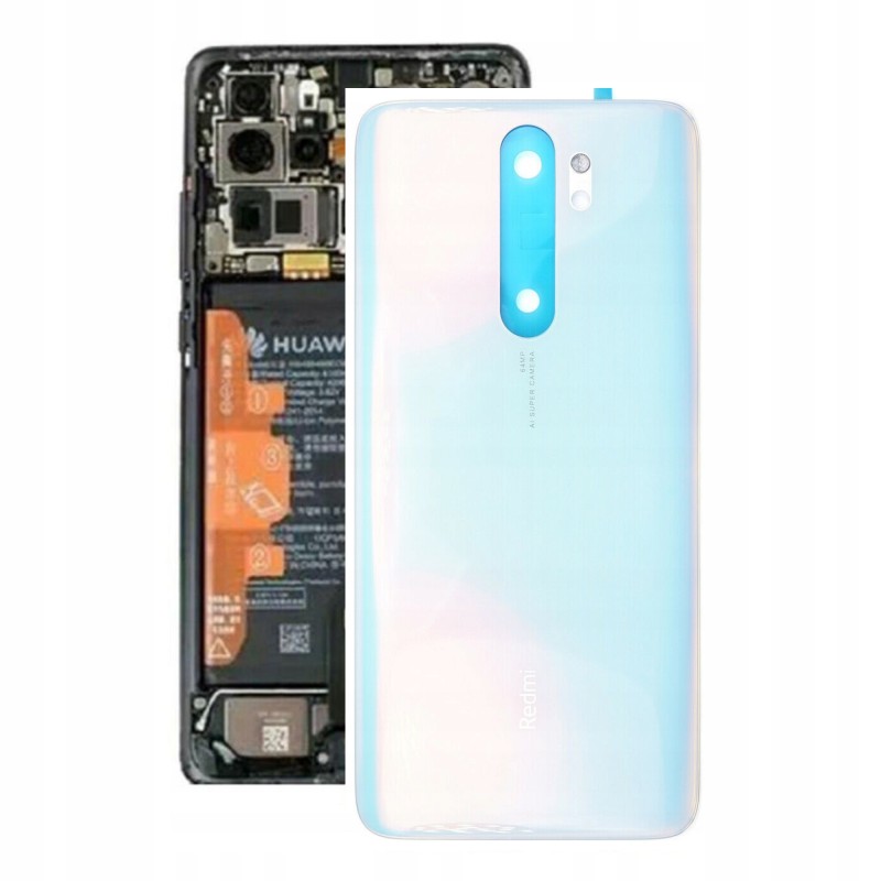 Klapka tył obudowa do Redmi Note 8 Pro Pearl White Klapka tył obudowa do Redmi Note 8 Pro Pearl White