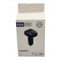 TRANSMITER FM bluetooth 2xUSB ładowarka do samochodu TRANSMITER FM bluetooth 2xUSB ładowarka do samochodu