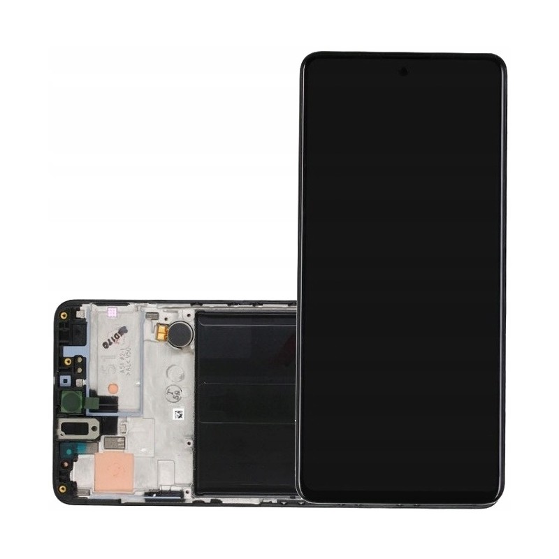 Ekran Samsung A51 z Ramką OLED Wyświetlacz LCD Ekran Samsung A51 z Ramką OLED Wyświetlacz LCD