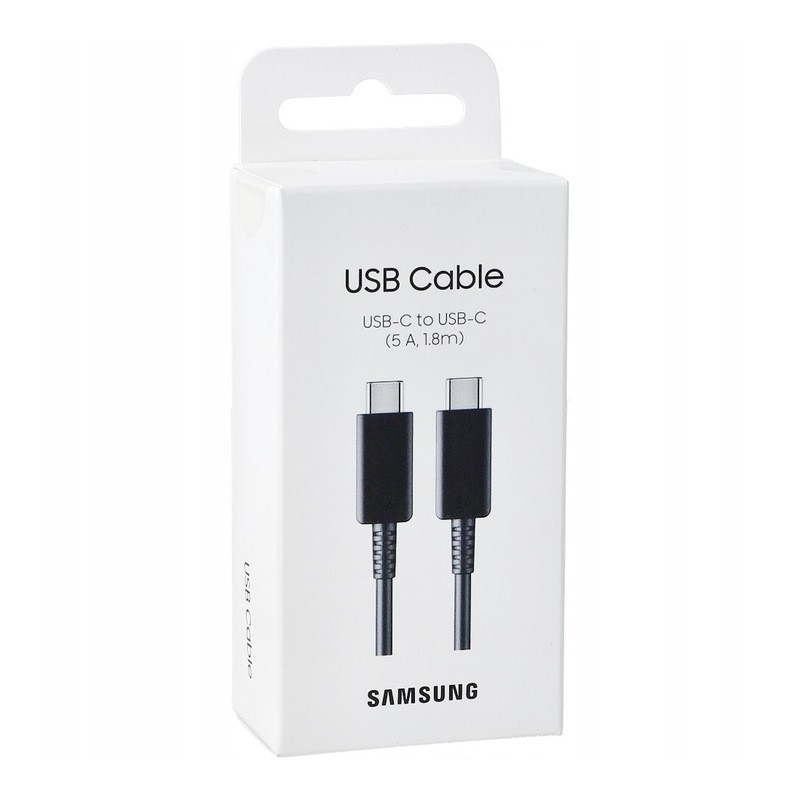 Oryginalny Kabel SAMSUNG 5A 1,8M USB-C SUPERCHARGE