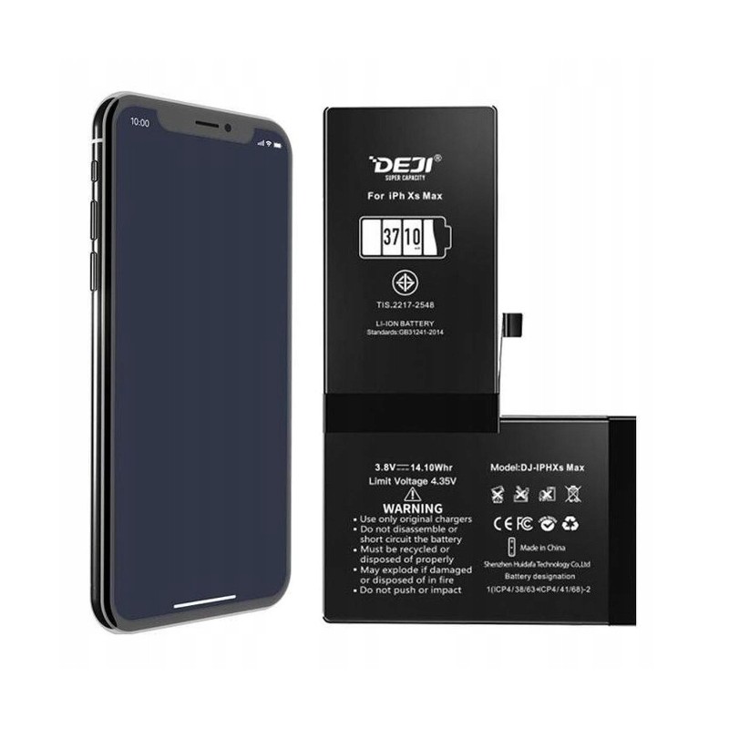 BATERIA DEJI APPLE IPHONE XS MAX 3710 mAh BATERIA DEJI APPLE IPHONE XS MAX 3710 mAh
