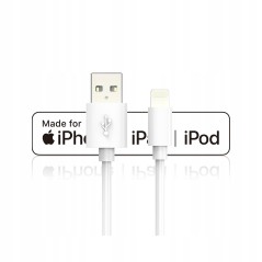 KABEL LIGHTNING USB DO APPLE iPHONE iPAD 2M 20W