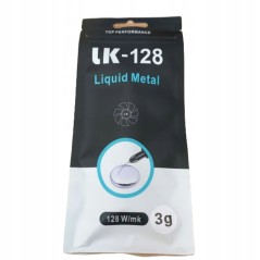 Ciekły Metal Liquid Metal LK-128W/MK 1g + IPA alkohol izopropylowy Ciekły Metal Liquid Metal LK-128W/MK 1g + IPA alkohol izopropylowy