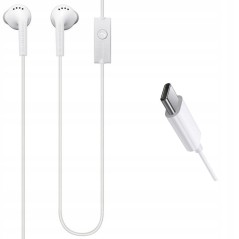 Oryginalne słuchawki douszne Samsung EHS61ASFWE Jack 3.5 mm Mikrofon Oryginalne słuchawki douszne Samsung EHS61ASFWE Jack 3.5 mm Mikrofon