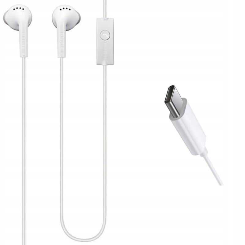 Oryginalne słuchawki douszne Samsung EHS61ASFWE Jack 3.5 mm Mikrofon Oryginalne słuchawki douszne Samsung EHS61ASFWE Jack 3.5 mm Mikrofon