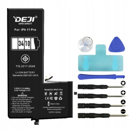 BATERIA DEJI APPLE IPHONE 11 PRO 3410 mAh