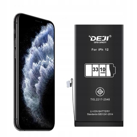 BATERIA DEJI APPLE IPHONE 12 POWIĘKSZONA 3310 mAh
