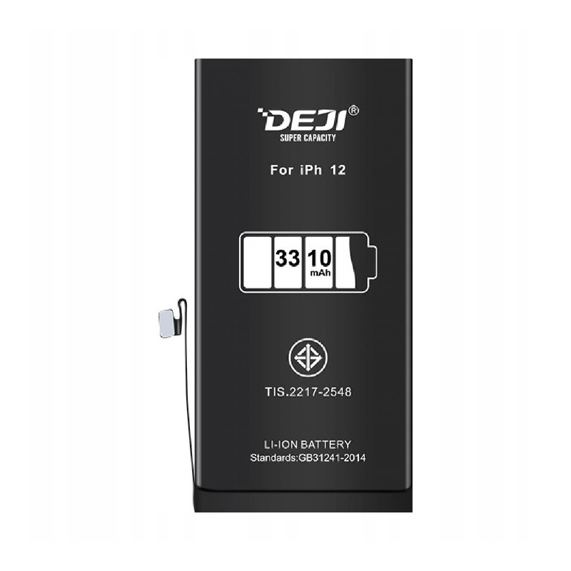 BATERIA DEJI APPLE IPHONE 12 POWIĘKSZONA 3310 mAh BATERIA DEJI APPLE IPHONE 12 POWIĘKSZONA 3310 mAh