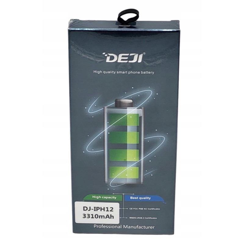 BATERIA DEJI APPLE IPHONE 12 POWIĘKSZONA 3310 mAh BATERIA DEJI APPLE IPHONE 12 POWIĘKSZONA 3310 mAh
