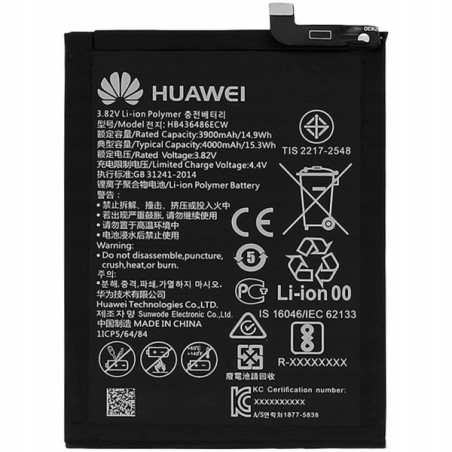 Bateria Do Huawei P20 PRO HB436486ECW 3400 mAh Litowo Jonowa