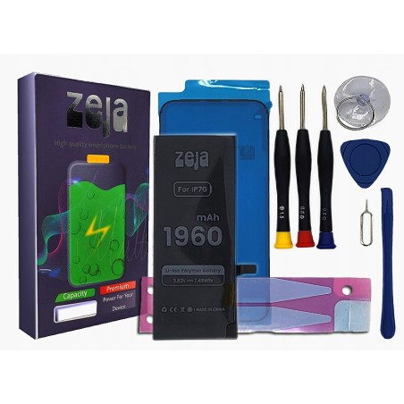 BATERIA PREMIUM ZEJA DO APPLE IPHONE 7 1960 mAh ZESTAW DO WYMIANY