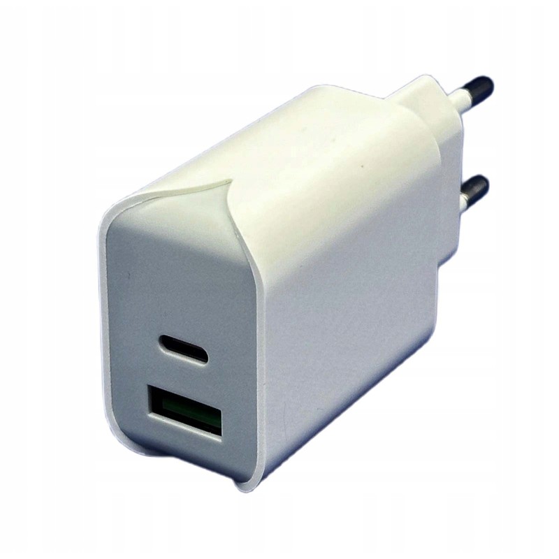 ŁADOWARKA SIECIOWA 20w dla iPhone + Gratis Kabel Usb-c do Lightning 1m ŁADOWARKA SIECIOWA 20w dla iPhone + Gratis Kabel Usb-c do Lightning 1m