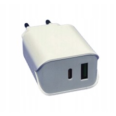 ŁADOWARKA SIECIOWA 20w dla iPhone + Gratis Kabel Usb-c do Lightning 1m ŁADOWARKA SIECIOWA 20w dla iPhone + Gratis Kabel Usb-c do Lightning 1m