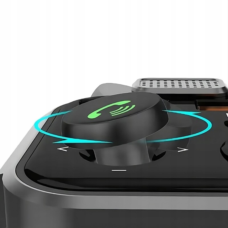 TRANSMITER BLUETOOTH FM AUDIO Samochodowy MP3 BT Do Samochodu Auta RGB TRANSMITER BLUETOOTH FM AUDIO Samochodowy MP3 BT Do Samochodu Auta RGB