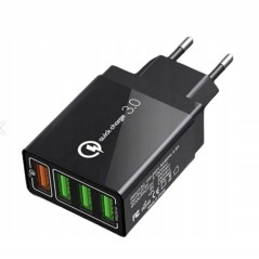 SZYBKA ŁADOWARKA SIECIOWA USB QUICK CHARGE 3.0 / 3.5A