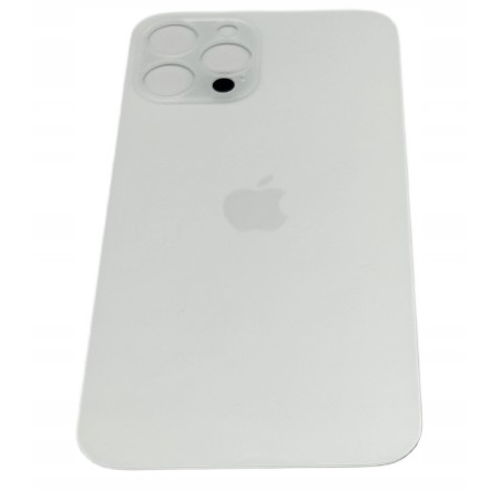 Klapka tylna obudowa do apple iPHONE 12 PRO MAX srebrna / biała
