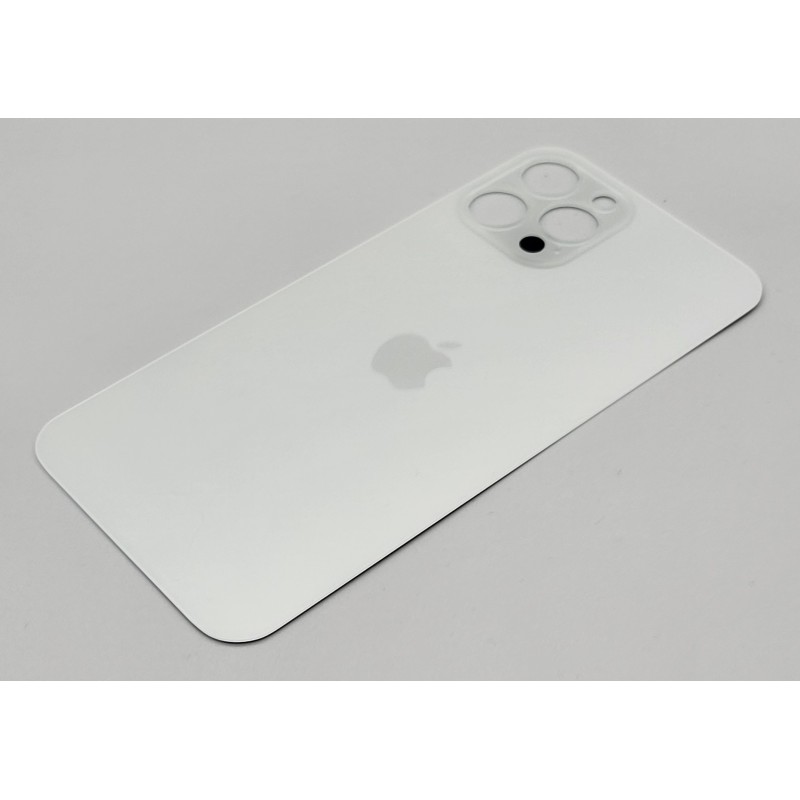 Klapka tylna obudowa do apple iPHONE 12 PRO MAX srebrna / biała