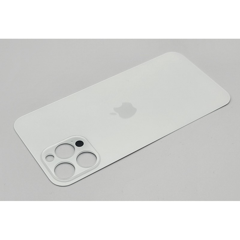 Klapka tylna obudowa do apple iPHONE 12 PRO MAX srebrna / biała