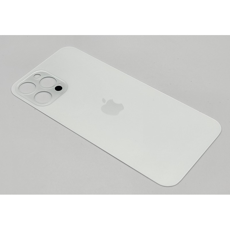 Klapka tylna obudowa do apple iPHONE 12 PRO MAX srebrna / biała