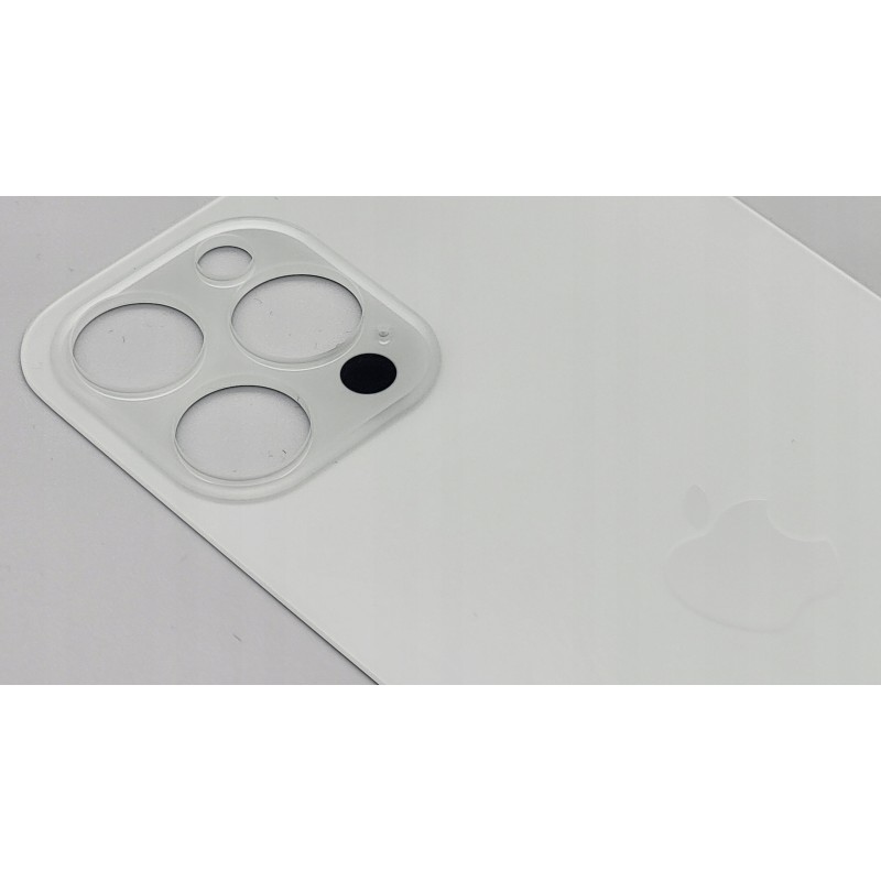 Klapka tylna obudowa do apple iPHONE 12 PRO MAX srebrna / biała