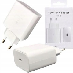 PREMIUM ŁADOWARKA SIECIOWA 45W DLASAMSUNG S23 S24 ADAPTER KOSTKA