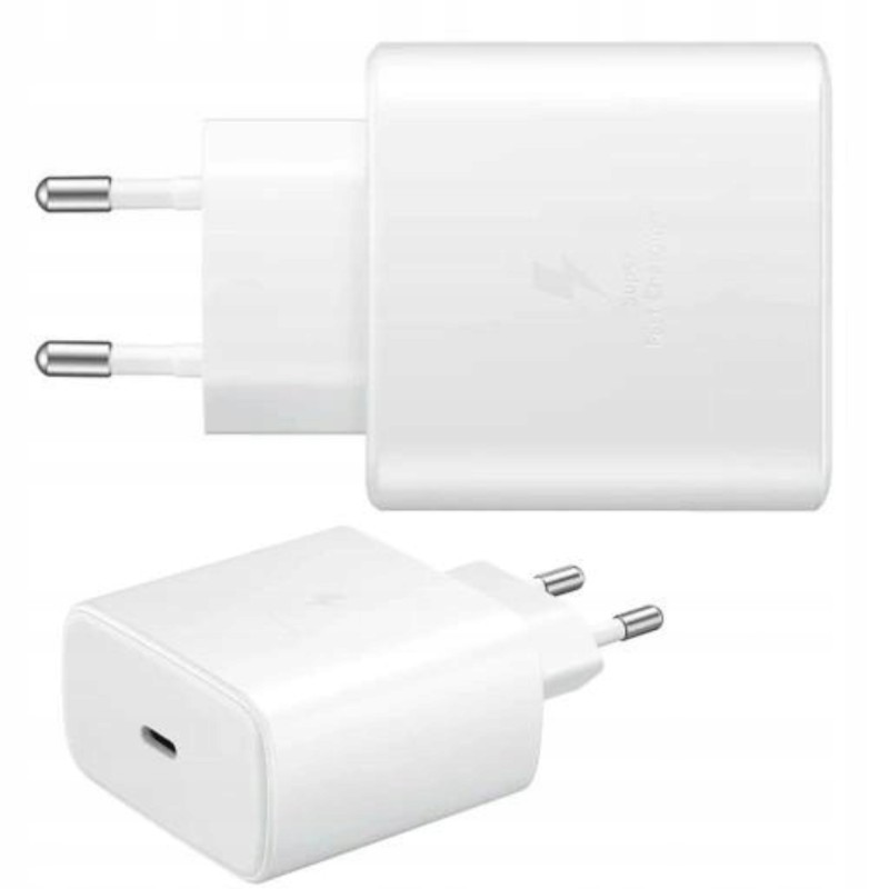 PREMIUM ŁADOWARKA SIECIOWA 45W DLASAMSUNG S23 S24 ADAPTER KOSTKA
