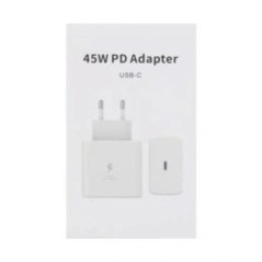 PREMIUM ŁADOWARKA SIECIOWA 45W DLASAMSUNG S23 S24 ADAPTER KOSTKA