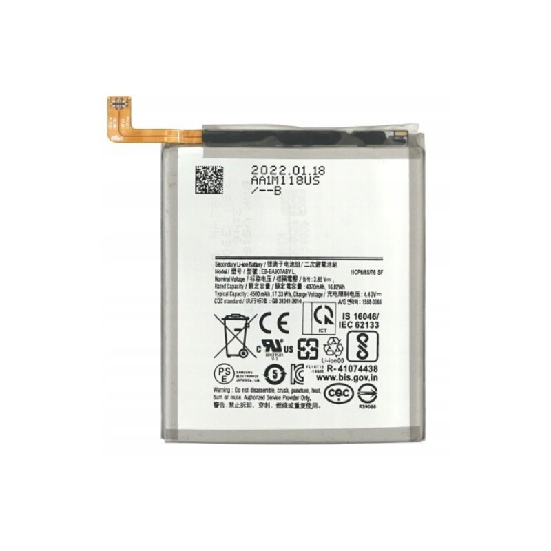 BATERIA SAMSUNG GALAXY S10 LITE EB-BG977ABU 4500