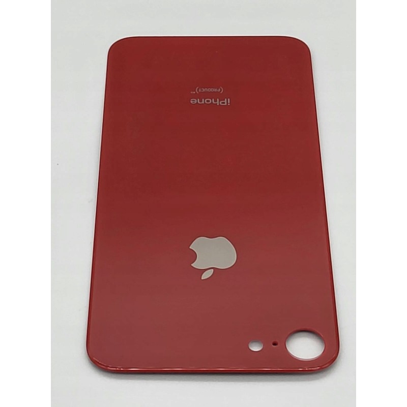 Klapka tylna obudowa do Apple iPHONE 8 Czerwony