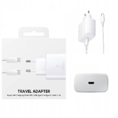 Szybka Ładowarka do SAMSUNG 45W Galaxy S23 / S23+ usb c + kabel 1m