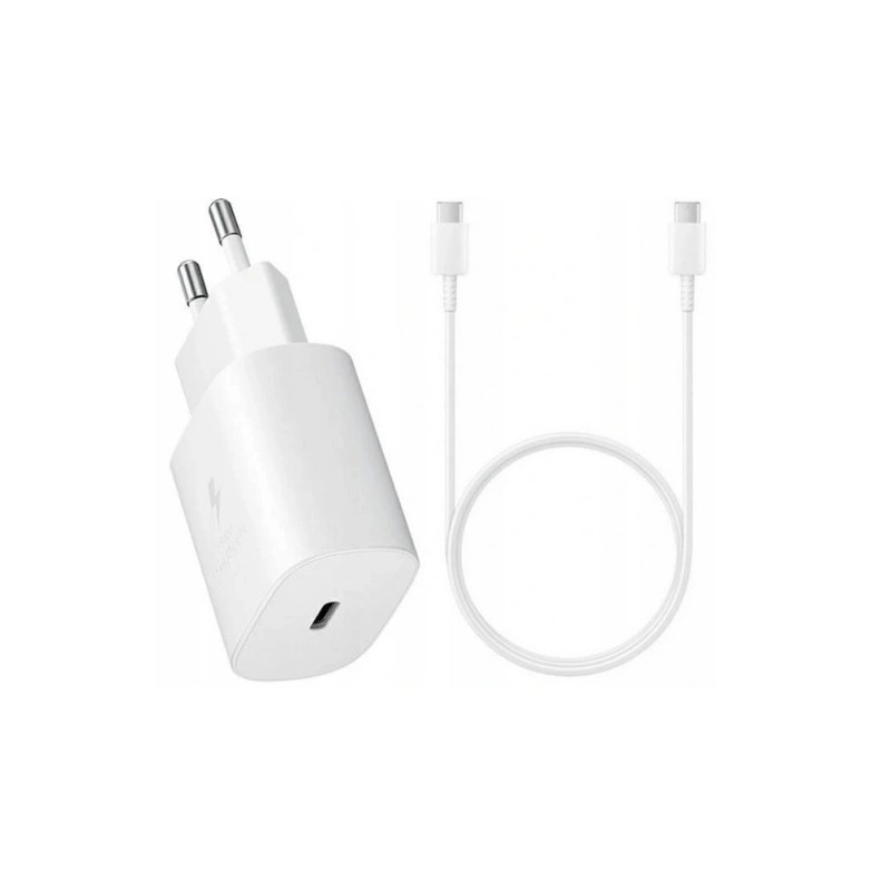 Oryg. ładowarka 25W Samsung Galaxy S21 A13 A53 5G z kablem Oryg. ładowarka 25W Samsung Galaxy S21 A13 A53 5G z kablem