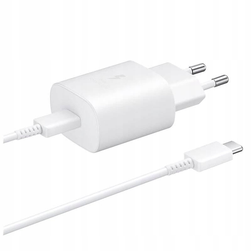 Oryg. ładowarka 25W Samsung Galaxy S21 A13 A53 5G z kablem Oryg. ładowarka 25W Samsung Galaxy S21 A13 A53 5G z kablem