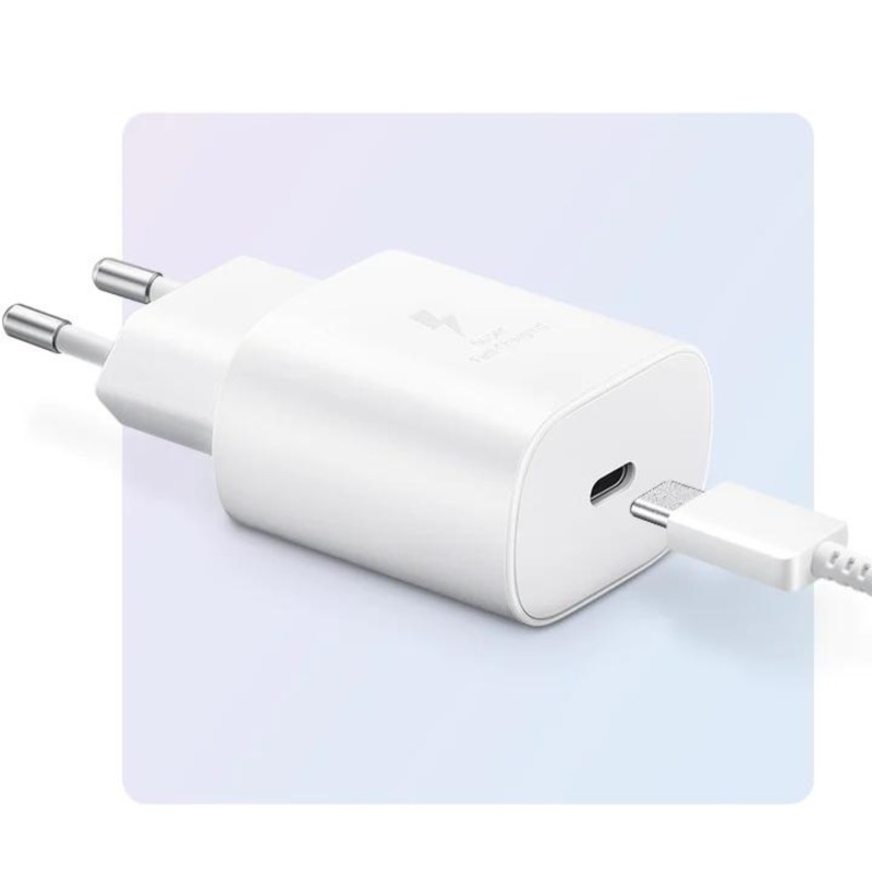 Oryg. ładowarka 25W Samsung Galaxy S21 A13 A53 5G z kablem Oryg. ładowarka 25W Samsung Galaxy S21 A13 A53 5G z kablem