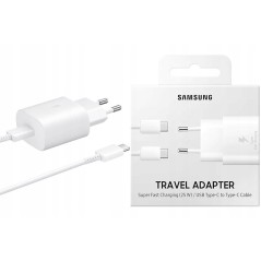 Oryg. ładowarka 25W Samsung Galaxy S21 A13 A53 5G z kablem Oryg. ładowarka 25W Samsung Galaxy S21 A13 A53 5G z kablem
