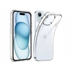 Etui Przezroczyste dla Apple iPhone 15 PRO MAX + Szkło 9D