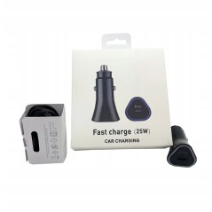 SZYBKA ŁADOWARKA SAMOCHODOWA 25W USB-C + KABEL 1M SZYBKA ŁADOWARKA SAMOCHODOWA 25W USB-C + KABEL 1M