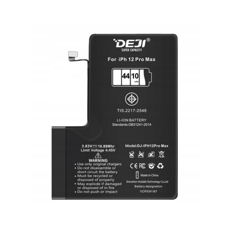 BATERIA DEJI APPLE IPHONE 12 PRO MAX 4410 mAh